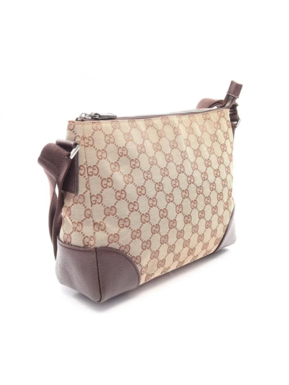 Gucci Shoulder Bag GG Canvas Beige - Picture 2 of 9